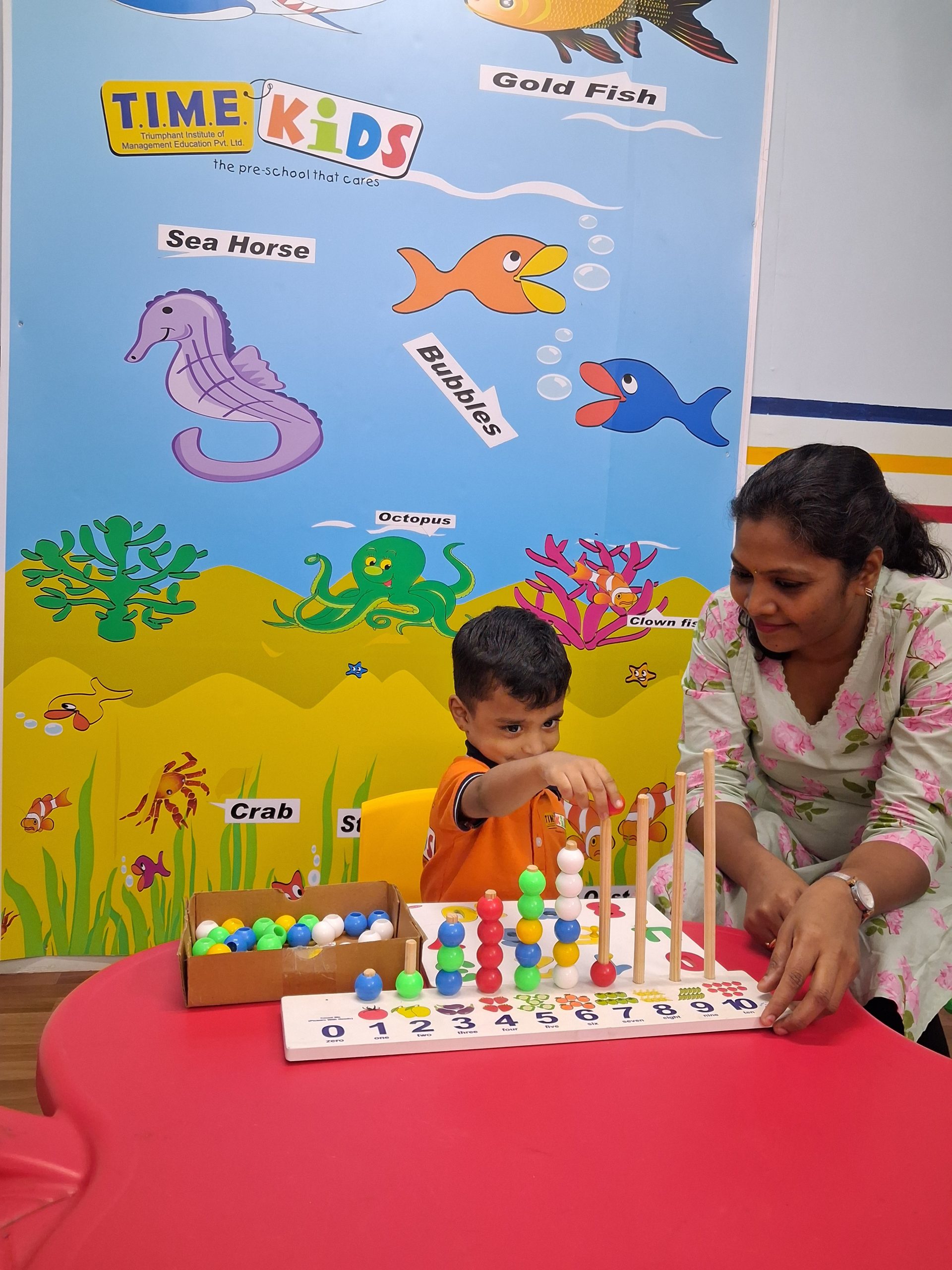 Nursery class at Time Kids Preschool Anna Nagar