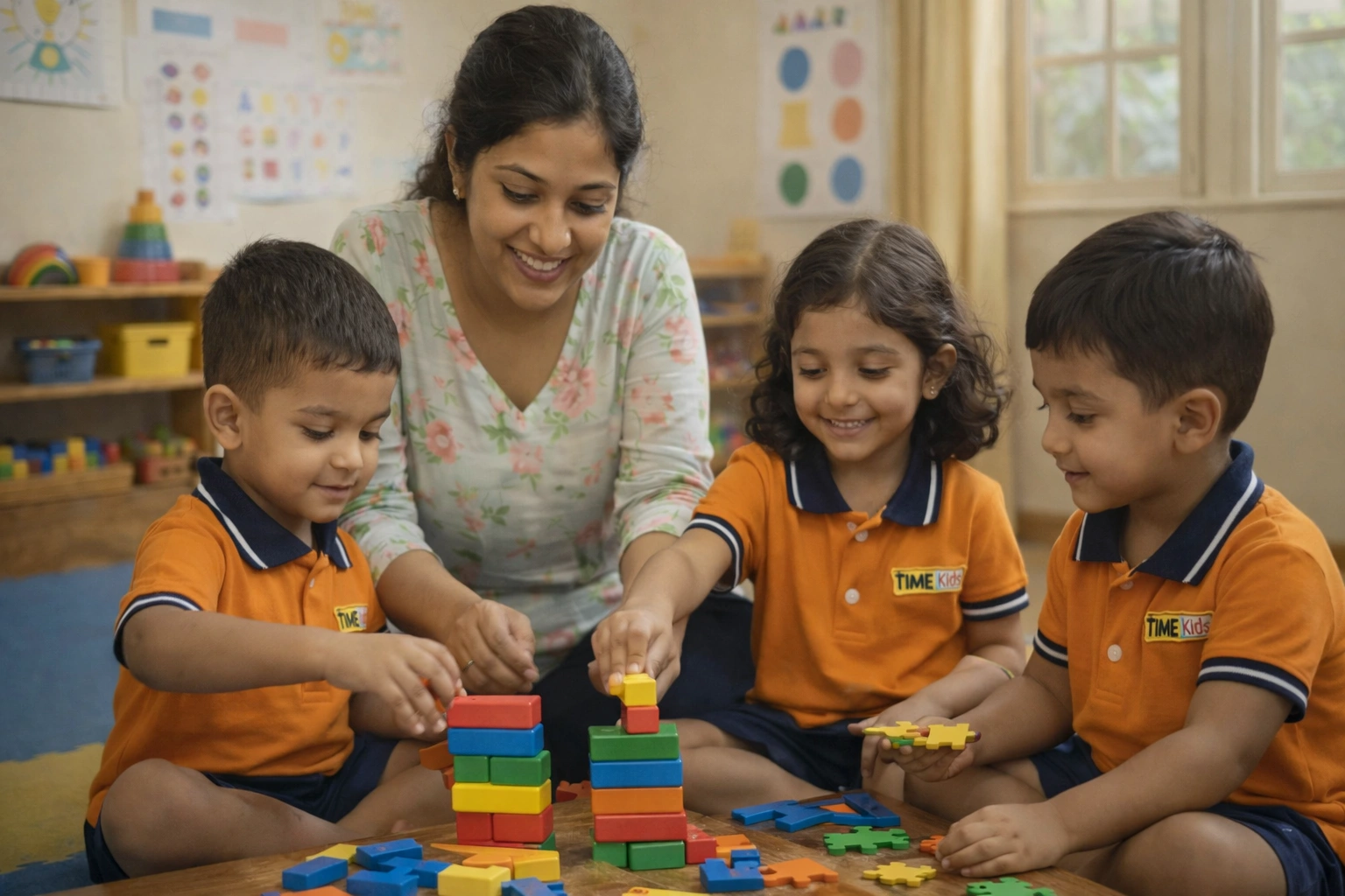 Personalised learning approach at Time Kids Preschool Anna Nagar