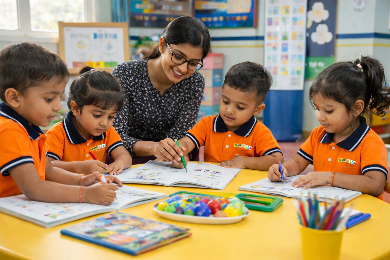 LKG preschool activity-based learning in Anna Nagar